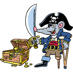 La rata pirata