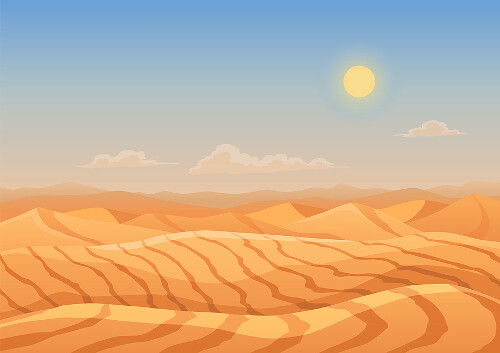Mercaderes en el desierto