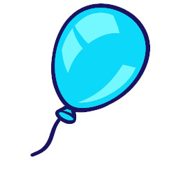 Richi, el globo azul