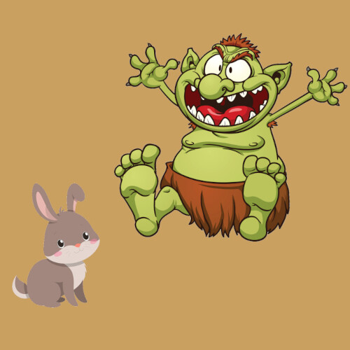 El conejito y el trol