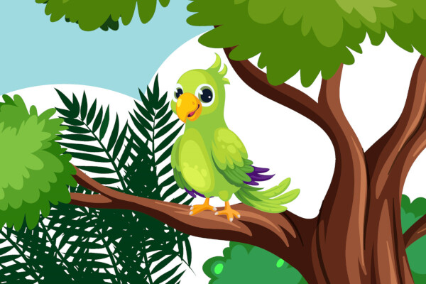 El gran pájaro verde
