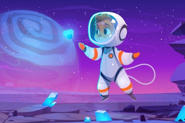 El pequeño astronauta